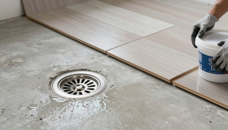 Basement Floor Drain Backup, Flooring Choices That Survive Sewage Cleanup and Replacement