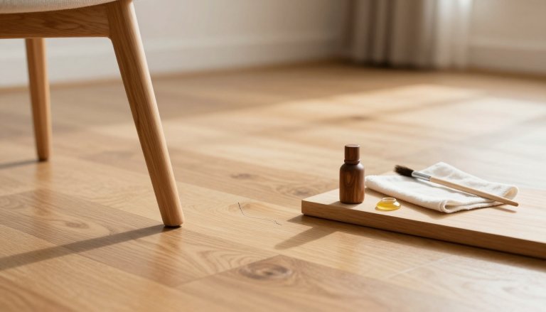 Hardwood scratches from furniture: 5 easy fixes without sanding