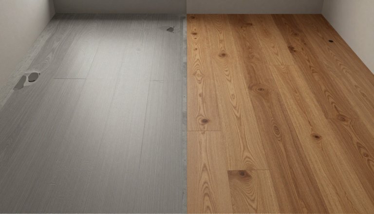 LVP vs engineered wood in basements, comfort underfoot, noise, dents, and real repair options