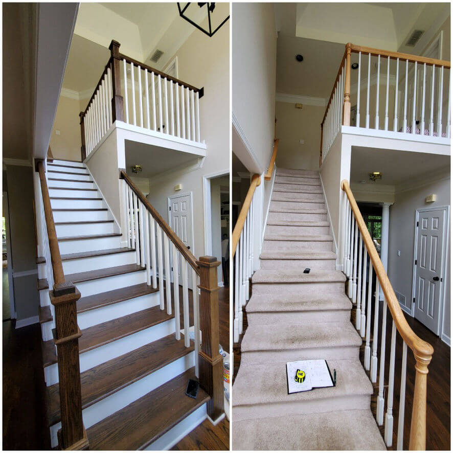 Stair remodeling company Alpharetta