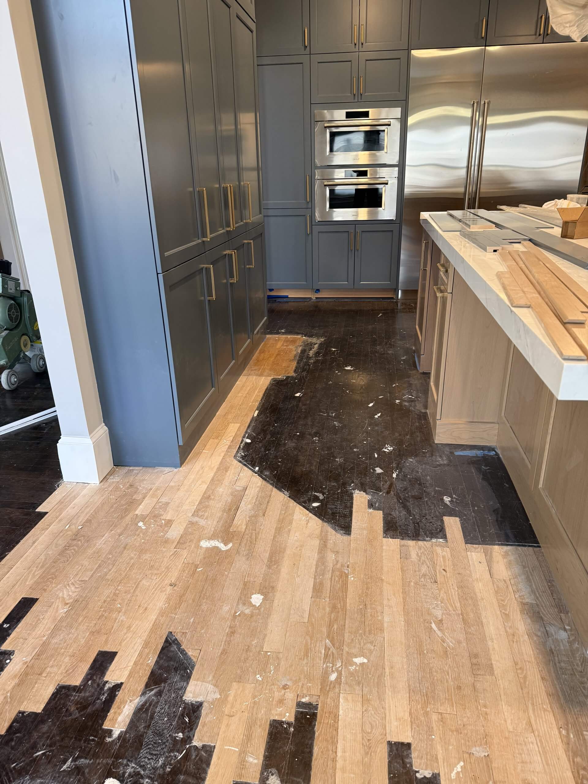 Install and sand hardwood floor cumming