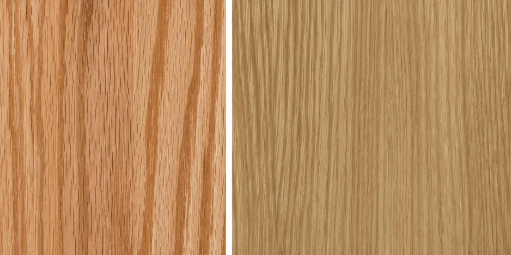 White oak vs Red oak floor