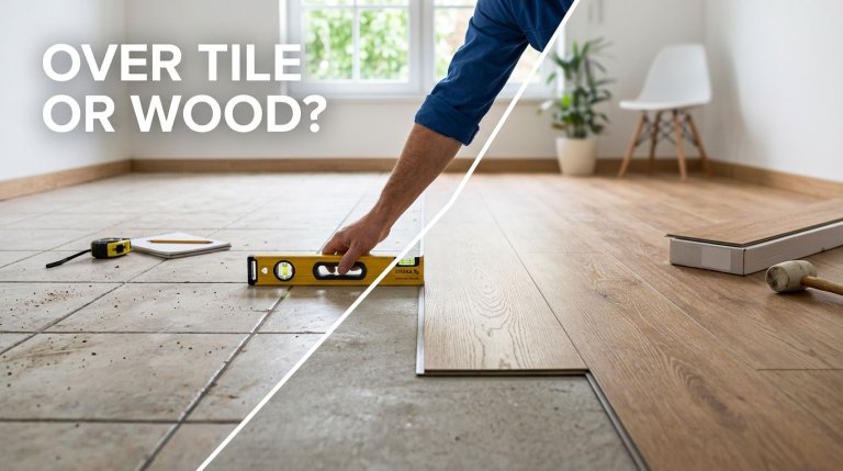 flooring over tile